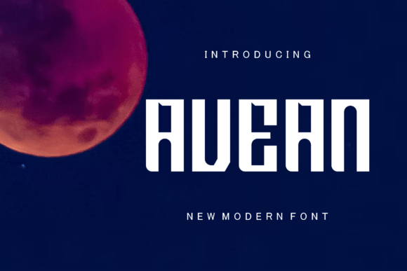 Avean: A Display Font for Elegant Web Design