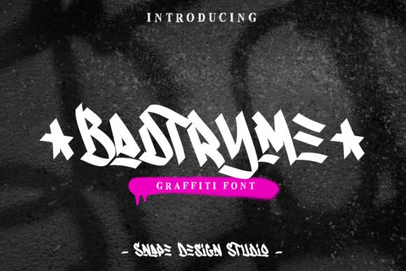 Badtryme: Urban Font for Bold Branding