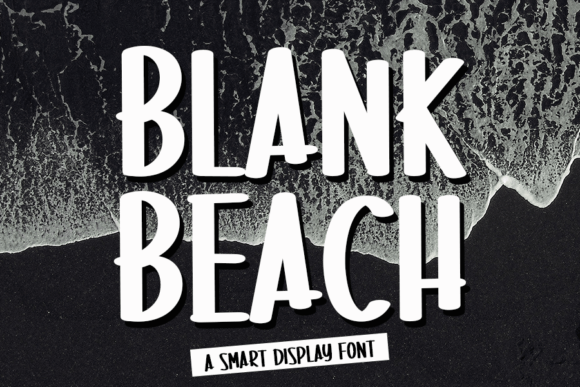 Blank Beach Font for Creative Projects