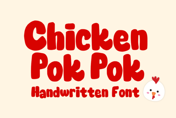 Chicken Pok Pok Font