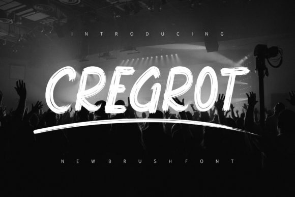 Cregrot Font – Bold Display Type