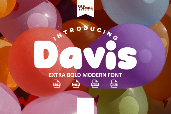 Davis Font for Creative Projects