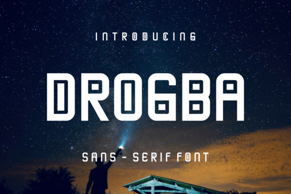 Drogba Font for Web Design