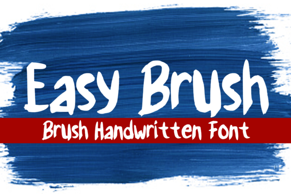 Easy Brush Font for Creative Projects