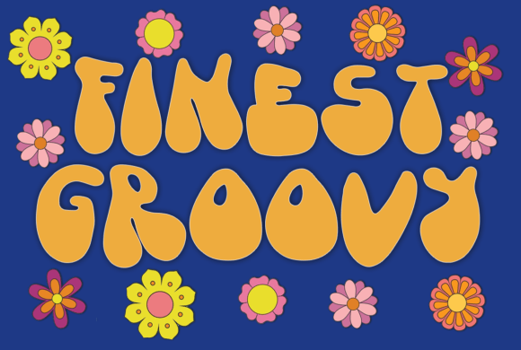 Finest Groovy Font for Web Design