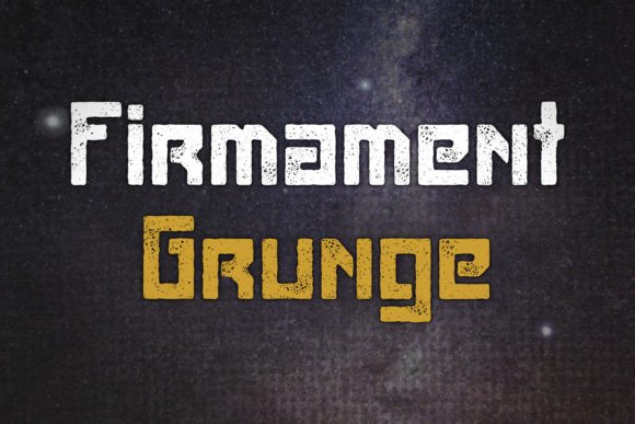 Firmament Grunge Font