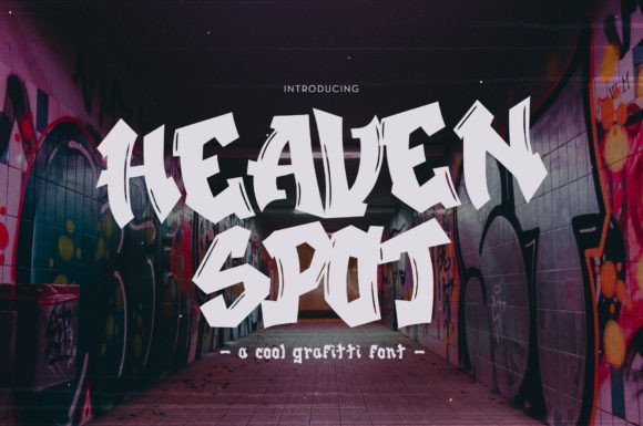 Heaven Spot Font for Bold Branding