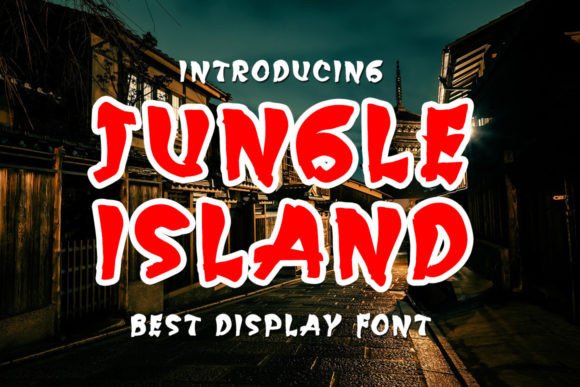 Jungle Island Font for Web Design
