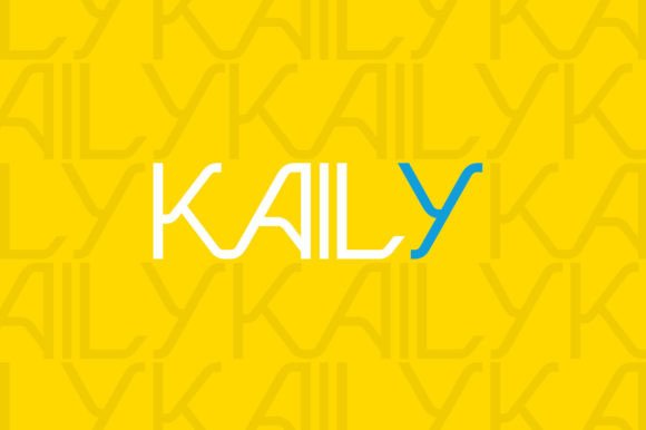 Kaily: A Modern Display Font