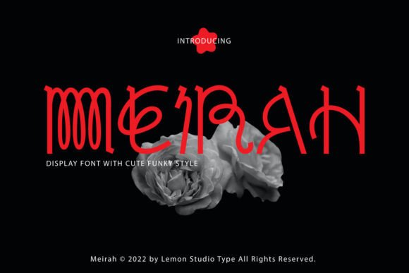 Meirah Font for Creative Makers