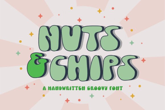 Nuts and Chips Font for Bold Branding