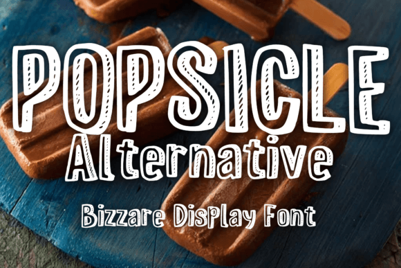 Popsicle Alternative Font for Bold Campaigns