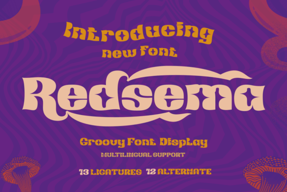 Redsema: A Bold Font for Creative Projects