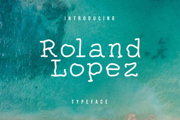 Roland Lopez Font for Creative Brands
