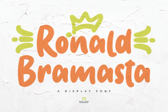 Ronald Bramasta Font for Web Design