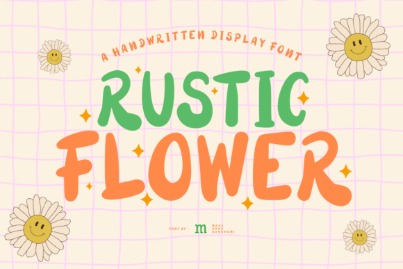 Rustic Flower Font Review