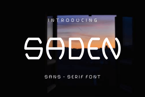 Saden: A Font That Elevates Your Brand