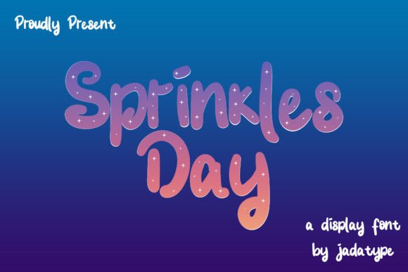 Sprinkles Day Font for Bold Campaigns