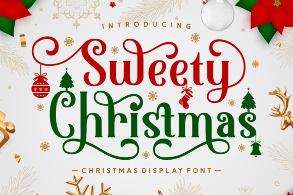 Sweety Christmas Font for Creative Makers