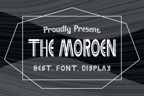 The Moroen Font: Bold & Authentic for Creative Projects