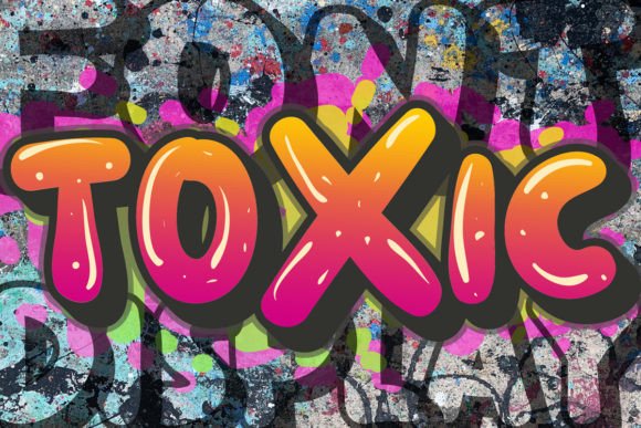 Toxic Font for Bold Branding