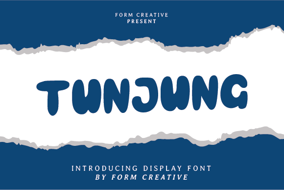 Tunjung Font for Creative Design
