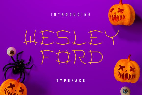 Wesley Ford Font for Creative Projects