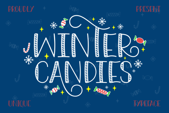 Winter Candies Font